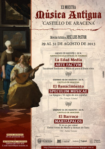 Cartel de la XX edición de la cita musical.