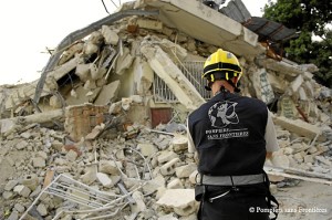 La labor de Bomberos sin Fronteras en Haití necesita de la solidaridad de todos. / Foto: Bomberos sin fronteras.