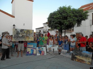 Imagen con los ganadores del certamen 2013.