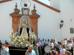 Todo el municipio se volcó con la imagen.