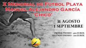 Cartel del torneo que tendrá lugar en Punta Umbría.