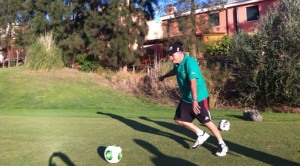 Media centenar de jugadores se dieron cita en Islantilla para el Andaluz de footgolf.