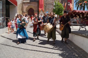 Ambiente en el segundo día de las Jornadas Medievales.