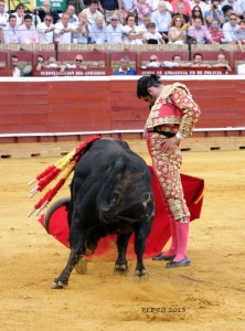 Morante cortó una oreja. / Foto: Pedro Delgado