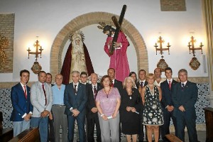 Nueva junta de gobierno de la Hermadnad de la Redención de Huelva. 