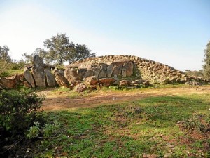 Yacimiento arquitectónico de El Pozuelo en Zalamea la Real.