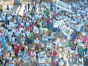 Lucena del Puerto ha sido el municipio que más personas ha movilizado.