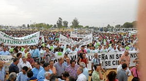 El sector agrícola, se moviliza. 