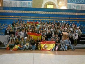 Las comunidades de Huelva en el santuario de la Aparecida.