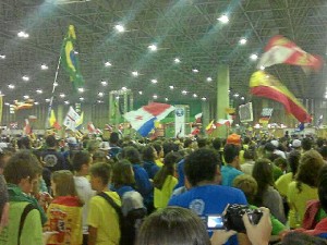 Encuentro de las comunidades neocatecumenales en Río.