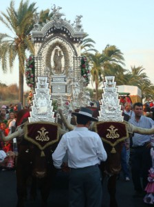 El momento más esperado es la procesión del domingo por la tarde. 