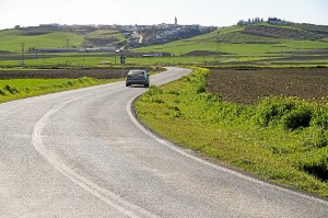 Tramo de carreteras en Paterna.