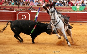 Diego Ventura mostró su habitual fuerza y efecticismo. / Foto: Pedro Delgado