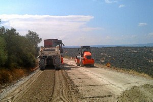 Obras en Encinasola.