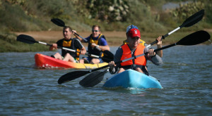 Los aficionados al kayak tienen una cita este fin de semana en Cartaya.