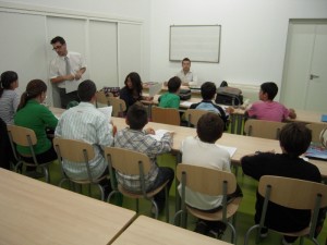 Aula de música.