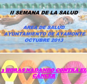 Cartel de la iniciativa deportiva contra el cáncer, que tendrá lugar el próximo 24 de octubre en Ayamonte.