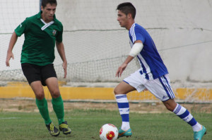 Caye Quintana fue el autor del gol del Recre B en Conil.