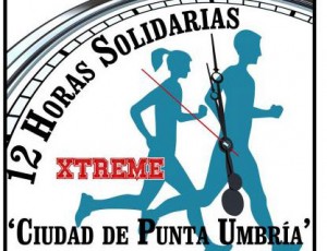 Cartel de la prueba solidaria que tendrá lugar en Punta Umbría.