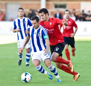 Cifu se multiplicó durante el partido, estando presente incluso en la jugada de dos goles. / Foto: López Araico.