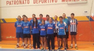 Formación onubense que ha brillando en el torneo disputado en Ronda.