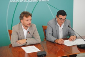 José Fiscal y Vicente Zarza en la presentación del nuevo curso escolar.