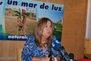 Isabel López, durante la presentación del Día Mundial del Turismo.