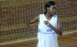 Annie Kassongo, internacional suiza a prueba por el CB Conquero.