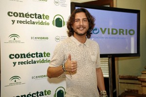 Manuel Carrasco, durante la presentación del concierto. 