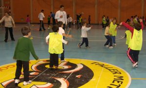 Incentivar el deporte entre los niños, otro de los retos de las escuelas deportivas en Moguer.