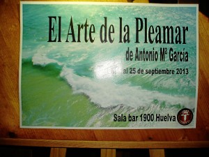 El Arte de la Pleamar puede visitarse en Bar Company 1900.