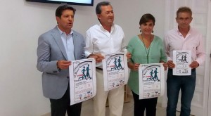 Un momento de la presentación en la Diputación Provincial de la prueba deportiva-solidaria.