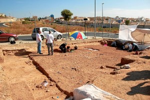 Excavación en Ayamonte.