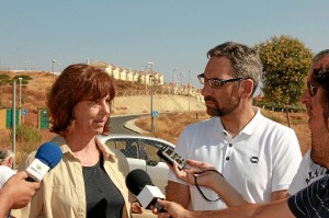 Durante la visita a la zona, se firmó un convenio de colaboración.