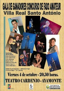 Cartel del concierto.