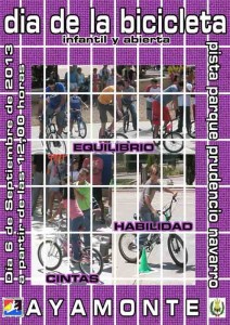 La Fiesta de la Bicicleta se celebrará el 6 de septiembre.