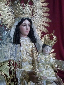 La Virgen regresó a Beas el 16 de agosto para poder procesionar el día 7.