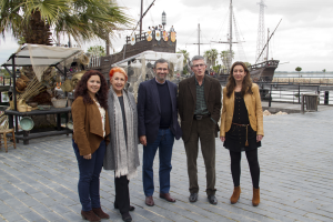 La periodista presidió el jurado del Premio 'Huelva' de Periodismo 2012.