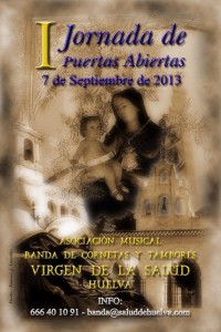 Cartel de la I Jornada de Puertas Abiertas.