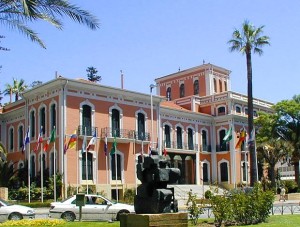 Casa Colón de Huelva, lugar donde se ubican las instalaciones de Huelva TV.