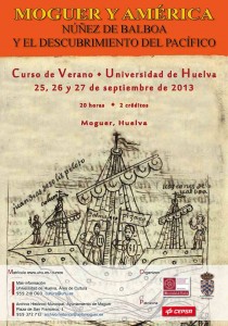 Cartel anunciador del curso de verano. 