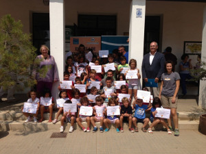 Carmen Lloret clausuró el campamento.