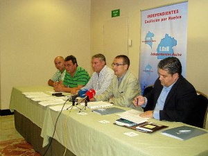 Representantes de partidos independientes en la provincia.