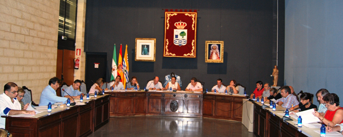 Pleno de Isla Cristina del mes de septiembre.