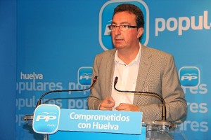 El presidente del PP de Huelva, Manuel Andrés González.