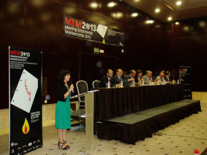 Los patrocinadores del Meeting dieron la bienvenida a los empresarios asistentes.