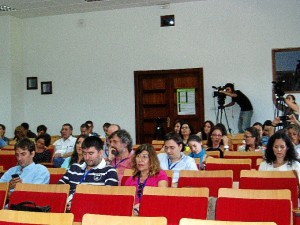 Asistentes al Congreso de Periodismo Digital.