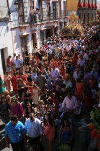 El pueblo se vuelca con esta festividad.