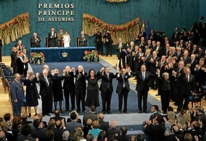 Este premio es un reconocimiento a cada de unas personas que forman parte de la ONCE. / Foto: Premio Príncipe de Asturias. 