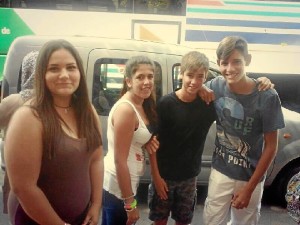 Algunos jóvenes puntaumbrieños que han participado en la Escuela.